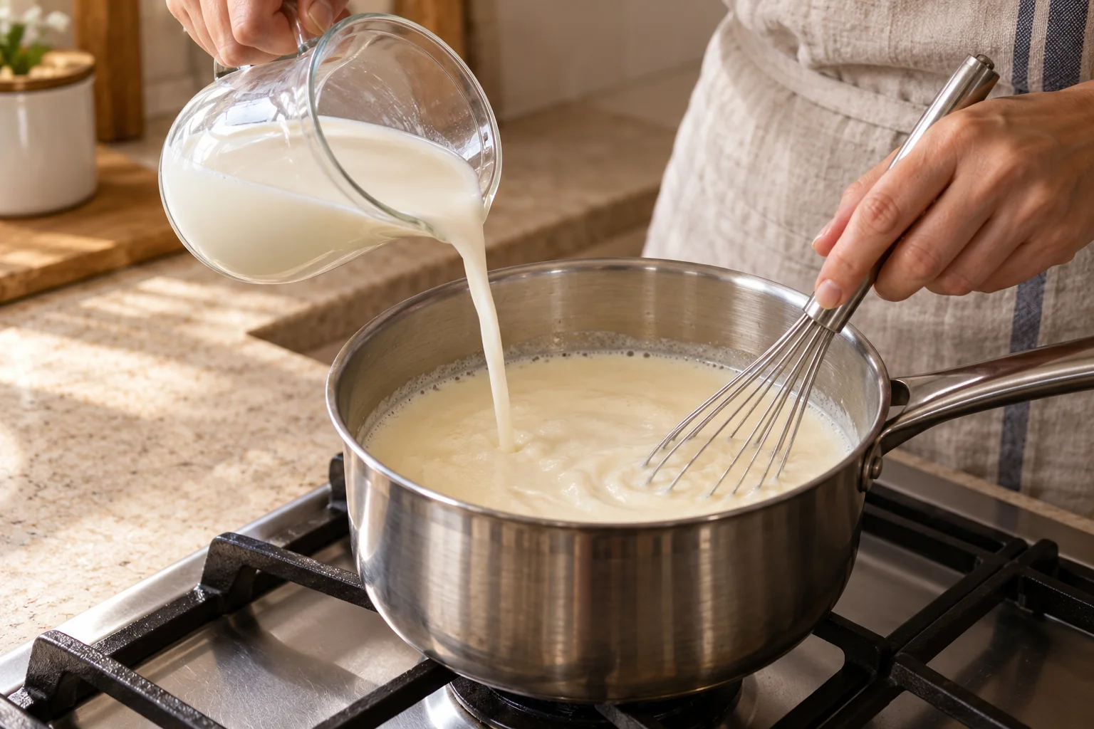 Incorpora la cuajada — Flan sin horno
