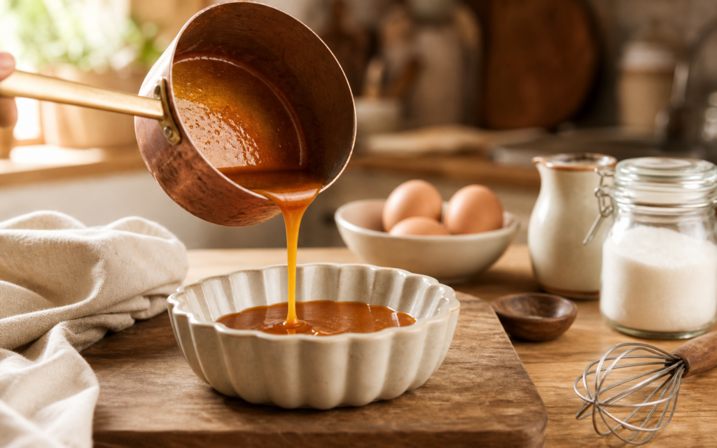 Cómo hacer caramelo para flan